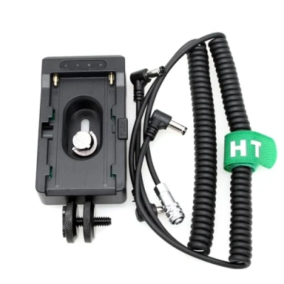 Afbeelding van HangTon NP F970 accuadapter voor BMPCC 4K 6K Pro 12V stroomkabel Sony Blackmagic Pocket Cinema Camera