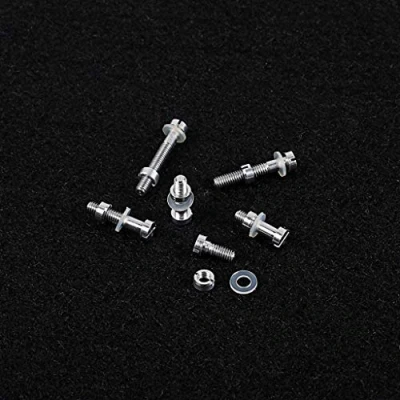 Afbeelding van Alnicov 6 STKS Draaitafel Headshell Cartridge Stylus Montage Kit Metalen Schroef Bout Moer Wasmachine Set Lp Record Speler Accessoires