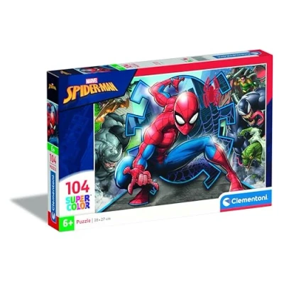 Afbeelding van Clementoni legpuzzel Spiderman 104 stukjes