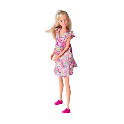 Afbeelding van Simba Steffi Love Baby Surprise zwangere pop Babyverrassing, jongen, meisjes of tweelingen Meer dan 11 delen 29 cm Vanaf 3 jaar