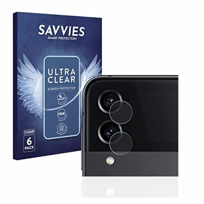 Afbeelding van Savvies Screenprotector voor Samsung Galaxy Z Flip 4 (ALLEEN Camera Lens) Folie Beschermfolie transparant (6 Stuks)