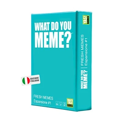Afbeelding van Yas Games uitbreiding What Do You Meme? Freshme? De enige in het Italiaans, vanaf 18 jaar