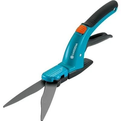 Afbeelding van Gardena Comfort grasschaar: zelfslijpende snoeischaar met gekartelde rand, anti aanbaklaag, geoptimaliseerd voor wrijving, ergonomisch ontworpen, krachtig snijden (8733 30)