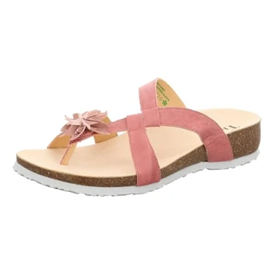 Afbeelding van Think, 3 000904 5010, Rose dames teenslippers met bloem