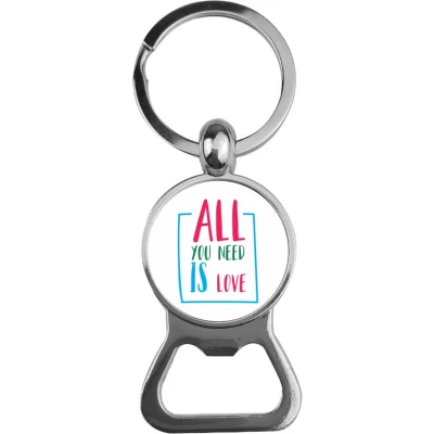 Afbeelding van Bieropener Glas All You Need is Love