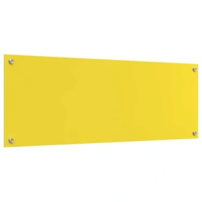 Afbeelding van vidaXL Keuken Backsplash Geel Kunststof 110 x 40 cm