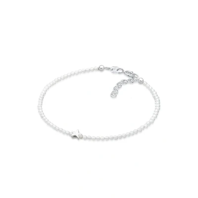 Afbeelding van Elli STAR Basic Armband, Dames, Maat: 20, Weiß