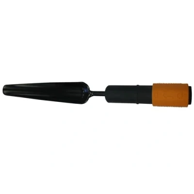 Afbeelding van Fiskars Onkruidsteker, onkruidwieder, tuingereedschap, breedte: 3,5 cm, staal, zwart/oranje, QuikFit, 1000731