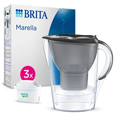 Afbeelding van Brita Marella Cool Graphite + 3 Maxtra Pro All in 1 1st