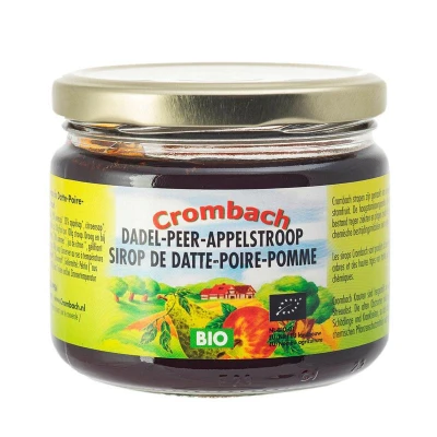 Afbeelding van Crombach Appel Peren Dadelstroop Multi verpakking 6x330GR
