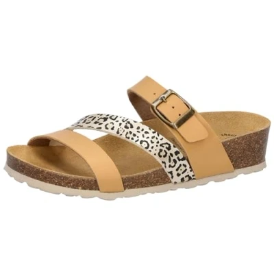 Afbeelding van Lico Natuurlijke glitter pantoffels, beige, 41 EU, EU