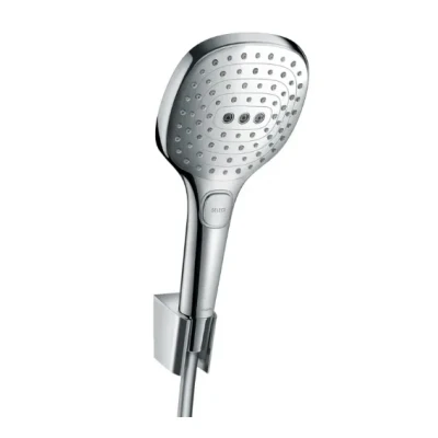 Afbeelding van Hansgrohe raindance select e 120 porter set 1600mm chr 26720000