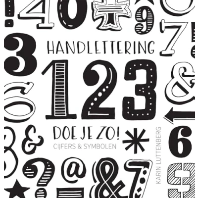 Afbeelding van Handlettering 123 doe je zo! (Paperback)