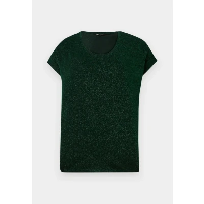 Afbeelding van ONLY Onlmoster Glitter S/S NOOS JRS Tshirt basic, Dames, Maat: Small, Scarab