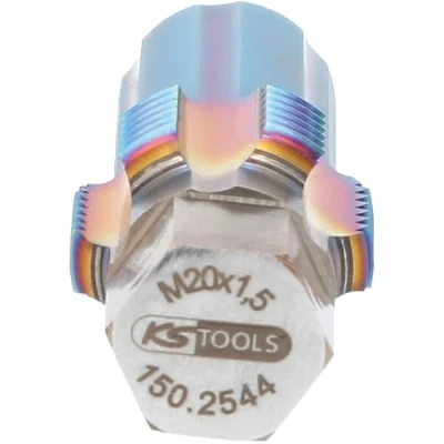 Afbeelding van KS Tools, Kranen, Kraan met geleidebout voor NOX sensoren, M20x1,5