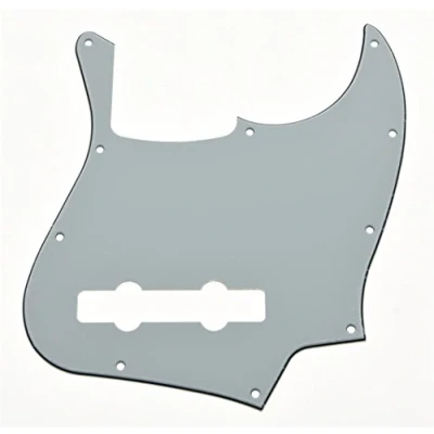 Afbeelding van KAISH 5 String Jazz Bass Pick Guard J Krasplaat voor de VS/Mexicaanse Fender White 3 Ply