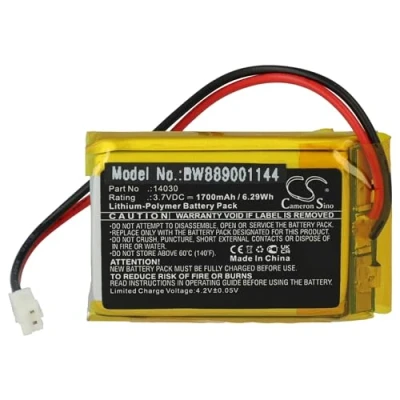 Afbeelding van vhbw Batterij compatibel met Makeblock mBot, mBot Ranger Smart Robot (1700 mAh, 3,7 V, Li ION/Li polymeer)
