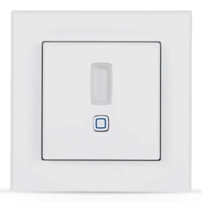 Afbeelding van Homematic IP Smart Home 156242A0 Bewegingsmelder in 55 frames binnen, accessoires voor je met app functie, alarmoplossing, schakelt lampen, wandschakelaar, energie