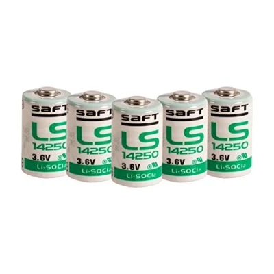 Afbeelding van Saft 5 pack LS14250 3,6 V 1/2 AA, wit