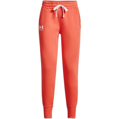 Afbeelding van Under Armour Rival Trainingsbroek, Dames, Maat: Large, After burn/white