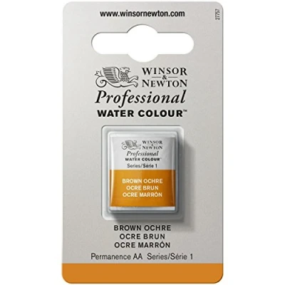 Afbeelding van Winsor &amp; Newton, Kleuren + verf voor doe het zelvers, Aquarelkunstenaars (Halve kom okerbruin)