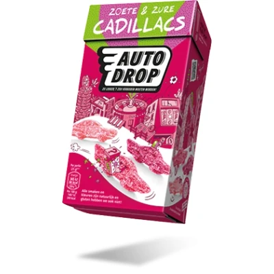 Afbeelding van Autodrop Zoete &amp; Zure Cadillacs (270 gram)
