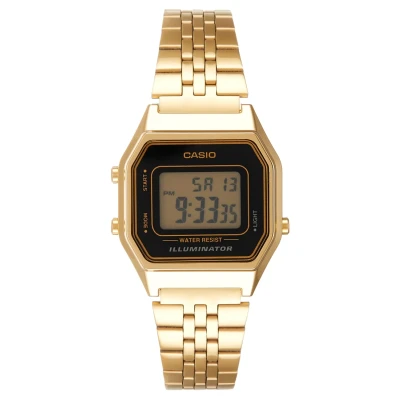 Afbeelding van Casio LA680WEGA 1ER Horloge Digitiaal goudkleurig zwart
