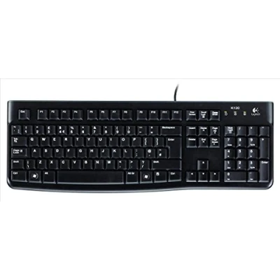 Afbeelding van Logitech Keyboard K120 for Business toetsenbord USB QWERTY Russisch Zwart