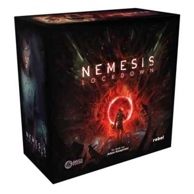 Afbeelding van Awaken Realms, Nemesis: Lockdown, basisspel, expertspel, Dungeon Crawler, 1 5 spelers, vanaf 14+ jaar, 60 180 minuten, Duits