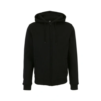 Afbeelding van Urban Classics 2TONE Sweater met rits, Heren, Maat: 4XL, blk