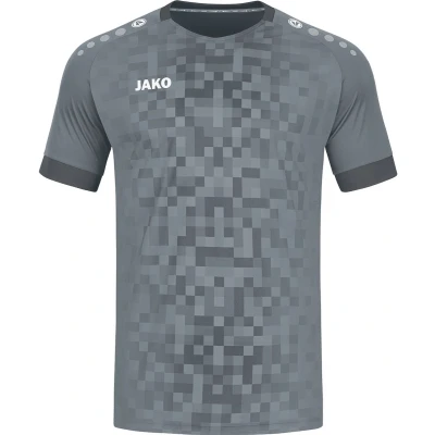 Afbeelding van Shirt Pixel KM Steengrijs / M