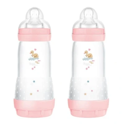 Afbeelding van Mam Easy Start Anti Colic Fles, In Set Van 2