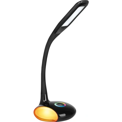 Afbeelding van Activejet LED bureaulamp VENUS BLACK met RGB basis