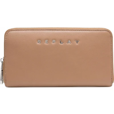 Afbeelding van REPLAY Dames FW5299 reisaccessoire portefeuille, 074 Dirty Pale BEIGE, 19 cm x 10,5 2