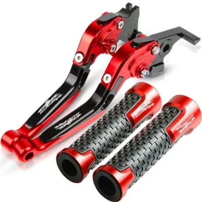 Afbeelding van Universeel Voor HONDA CBR600RR CBR 600 RR CBR600 2003 2004 2005 2006 Motorfiets Remhendel Verstelbare Rem Koppelingshendel Handbar (Color : Black Red)