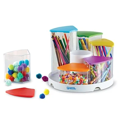 Afbeelding van Learning Resources Create a Space Zie Thru Spinnen Bins 14 Stukken Set