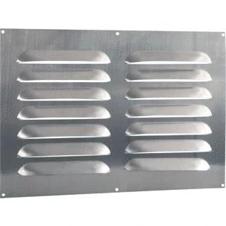Afbeelding van Nedco Bold Line schoepenrooster alum. 500 x 350 mm