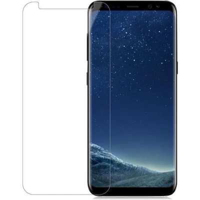 Afbeelding van Cadorabo Screenprotector geschikt voor Samsung Galaxy S8 in KRISTALHELDER Tempered Display Pantser Film beschermglas