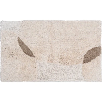 Afbeelding van Veer Carpets Badmat Bink Creme 50 x 80 cm