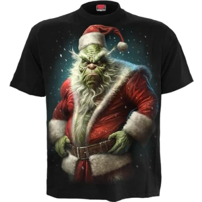 Afbeelding van Spiral Bah Humbug T Shirt Zwart, XL