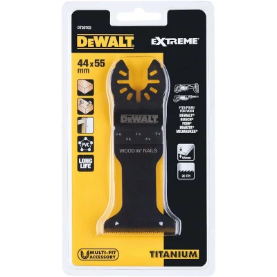 Afbeelding van Dewalt invalzaagblad titanium met nagels voor hout 55x44mm