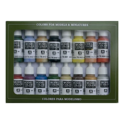 Afbeelding van Acryicos Vallejo Acryl Model kleurset U.S.A Basic (16)