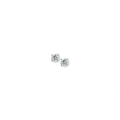 Afbeelding van TFT Oorknoppen Zirkonia Zilver Gerhodineerd Glanzend