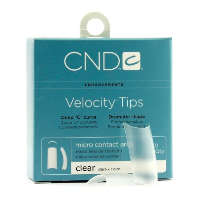 Afbeelding van CND Brisa Sculpting Gel Velocity Clear Tips Nr. 9