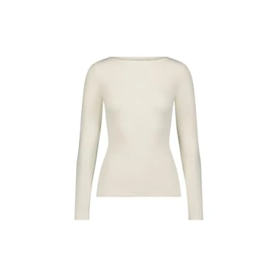 Afbeelding van Lee LS BOAT NECK TEE Longsleeve, Dames, Maat: 40, Ecru