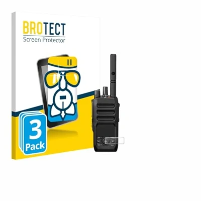 Afbeelding van BROTECT Screenprotector voor Motorola MOTOTRBO R5 Folie Beschermfolie Beschermglas transparant (3 Stuks)