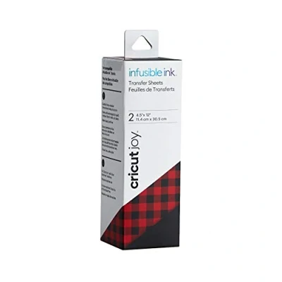 Afbeelding van Cricut Joy Infusible Ink Transfer Sheets Patronen (2 kt), Buffalo Check, 2 stuks (verpakking van 1)