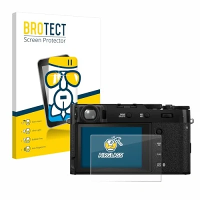 Afbeelding van BROTECT Screenprotector voor Fujifilm X100VI Folie Beschermfolie Beschermglas transparant