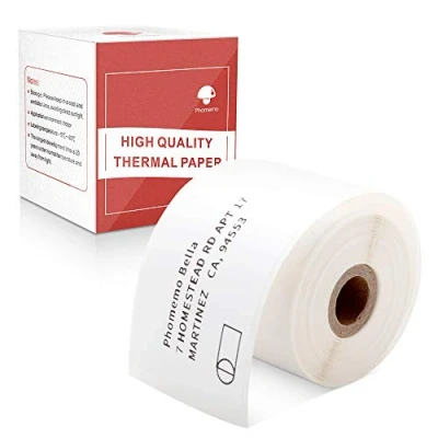 Afbeelding van Phomemo M110 M120 M200 M220 M221 Vierkant, zelfklevend multifunctioneel etiket voor etikettenprinter, 40 x 60 mm (1,57&quot; 2,36&quot;), 130 etiketten/rol