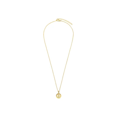 Afbeelding van Lucardi Letter Ketting goldcoloured, Dames, Maat: One Size, Gold/coloured
